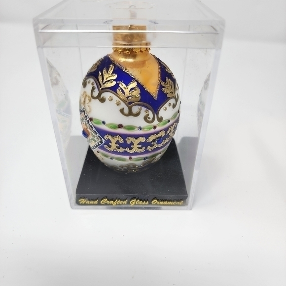 NWT‎ Hand Crafted Glass Ornament - Picture 3 of 9